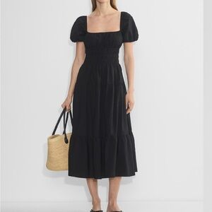 Aritzia allegoria poplin dress